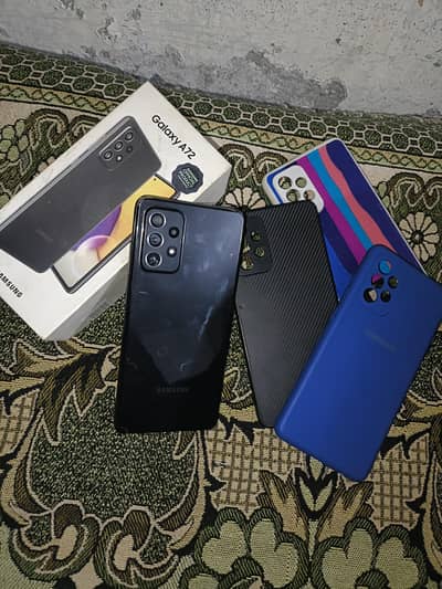 Samsung a72 NFC  Full box