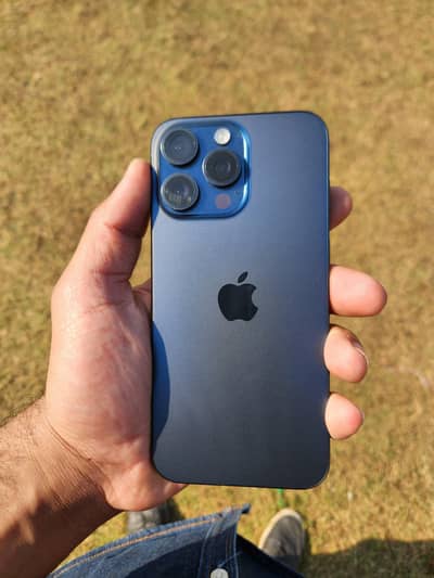 iphone 15 Pro Max Non PTA 256 GB Blue Titanium
