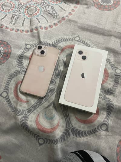 Iphone 13 128gb 10/10 condition (box and phone