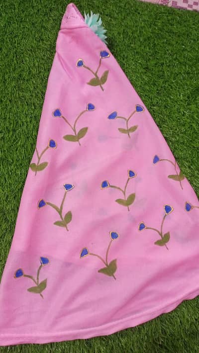 Hand-painted/foil-painted/ batik paint dresses,hijabs,tote bags,etc