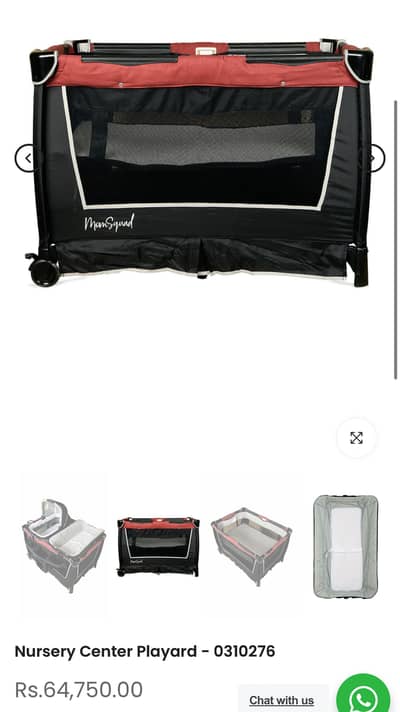 Baby cot and playard