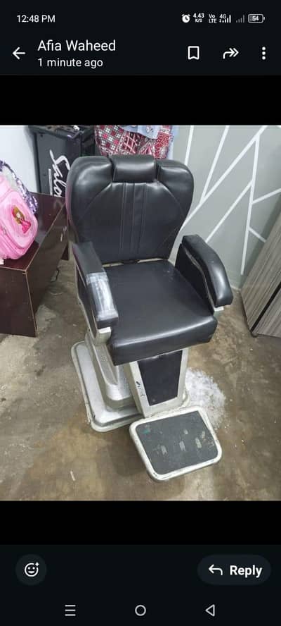 saloon chair