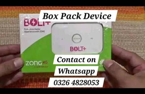 unlock zong 4g wifi internet device/jazz/ufone/Telenor/0326-4828053