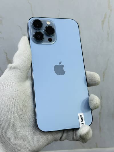 I phone 13 pro Max 128 GB  Factory 4 Months Sim Time 96% Battery Healt