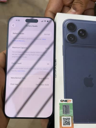 Brand new phone only 43 cycle