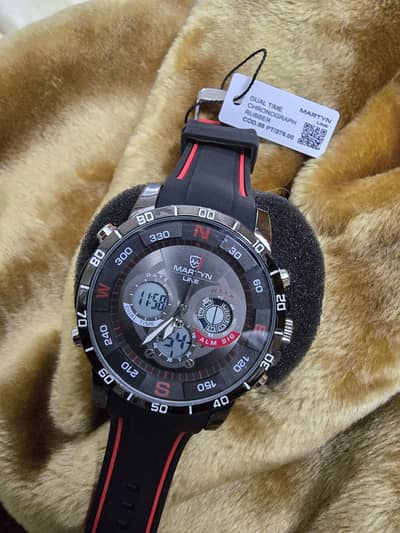 Martyn Line dual time chronograph