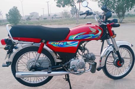 Honda CD 70 2024 New condition family use