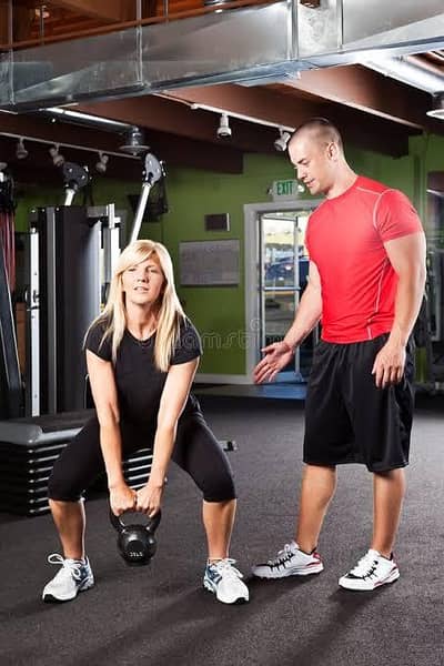 fitness trainer for female client in Karachi