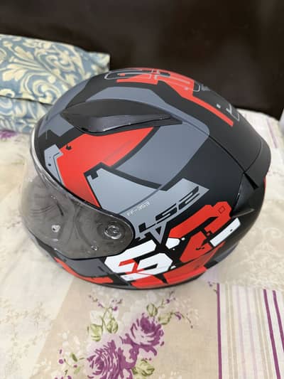 LS2 FF353 Rapid II Pixel Red Grey Black (Size Large)