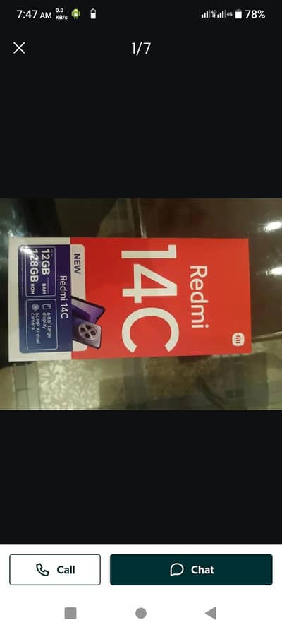 Redmi 14 c 6/128 original mobile
