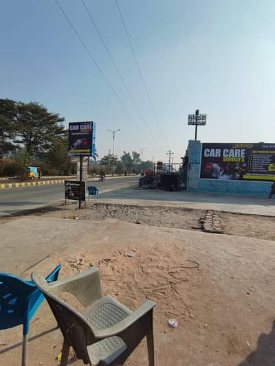 Corner 35 Marla Commercial Plot In Canal View Road Is Available For sale