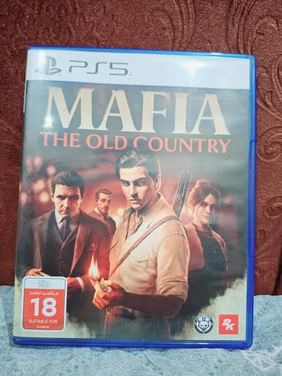 Mafia the old country ps5 dvd for sale just like brand new