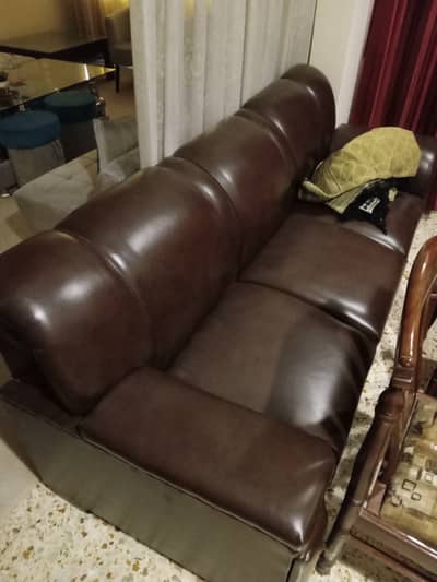 Special Price For Ramzan Artificial Leather Sofa Set 1 X3, 1 x 2, 1 X