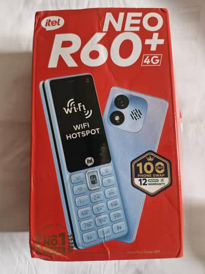 Itel R60 Hotspot wifi 4g Mobile full warranty Advance telecom