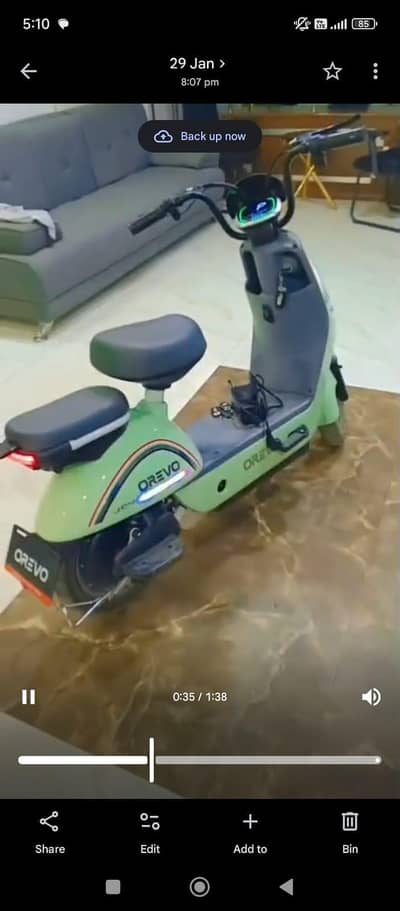 Electric Scooty Orevo