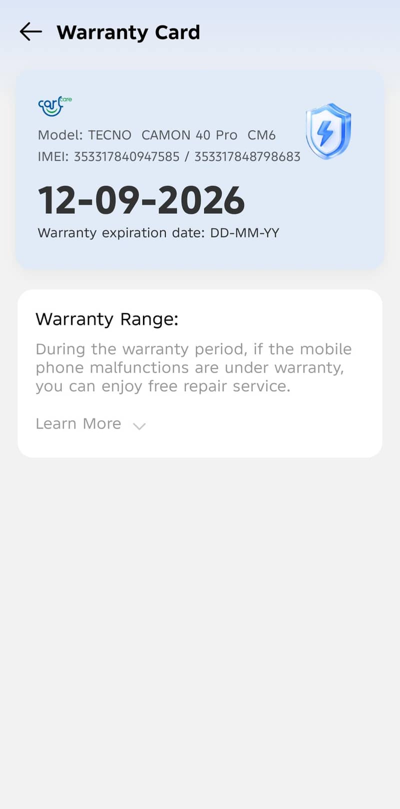 Techno Camon 40 pro 4