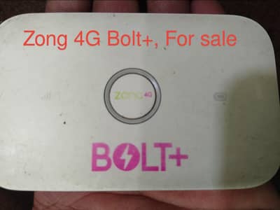 zong 4g bolt + for sale