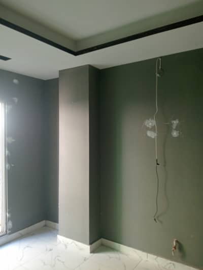 4marla 3beds TV lounge kitchen attached baths like brand New family flat 2nd floor corner flat available for rent in E 11 2 islamabad