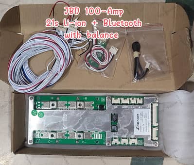 JBD 21s Smart BMS 100amp for li-ion Battery (with Bluetooth)