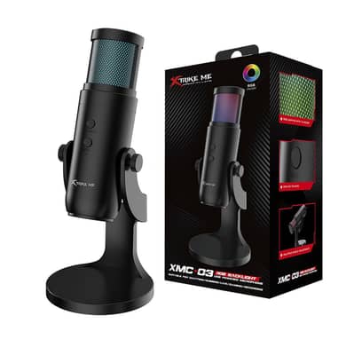Xtike Me XMC-03 RGB Gaming Microphone 12 Colors Light Microphone