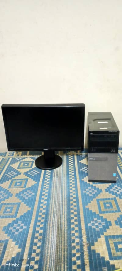 Dell core i3 4th/ 256ssd/ ram 6GB / with 23" LCD