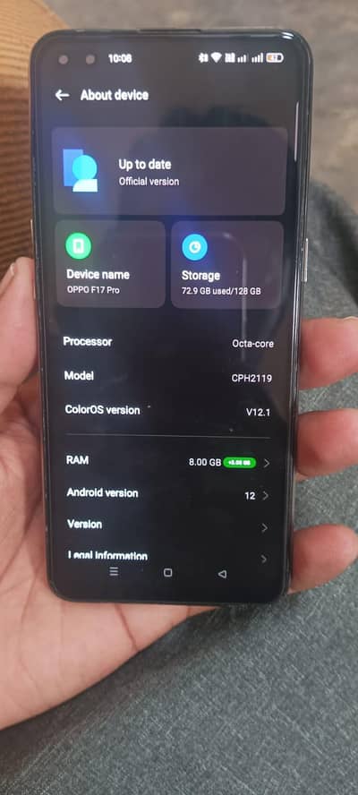 Oppo F17 pro 03174200700