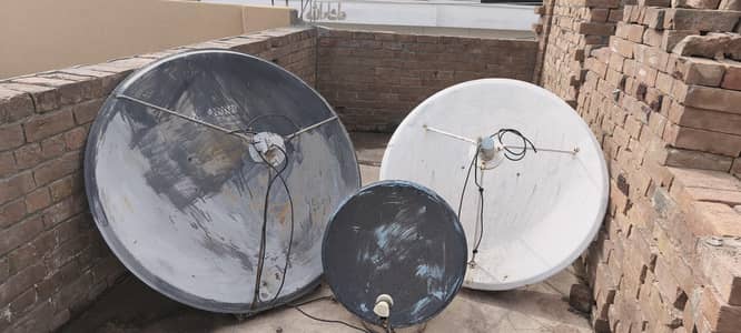 3 Dish and 1 HD Wifi Receiver