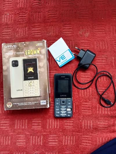 gfive crown mobile for sale with box official pta prove (0328-6498423)