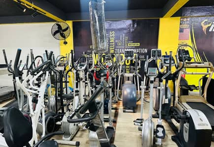 treadmill || adjustable bench || cardio equipment || leg press machine