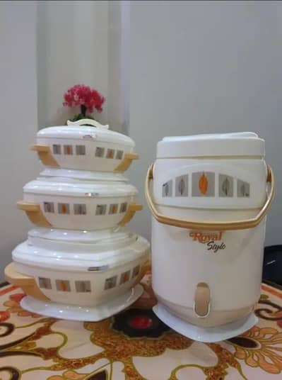 hotpot set with cooler