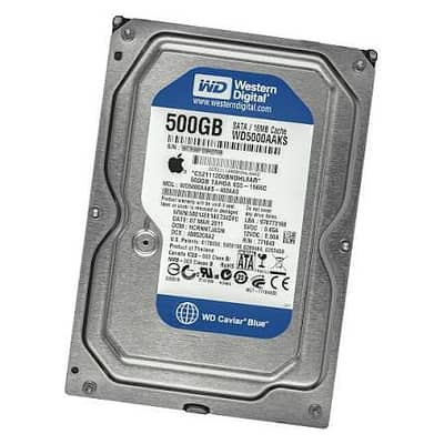 WD 500GB HDD          hard drive