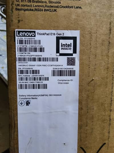 Lenovo ThinkPad E16 Gen 2 Core Ultra 7-155H