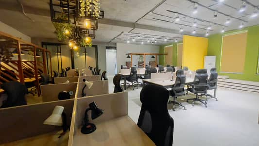 Furnished 6,000 Sq Ft Office for Rent in Gulberg Lahore | Prime Location | 80 to 100 persons seating