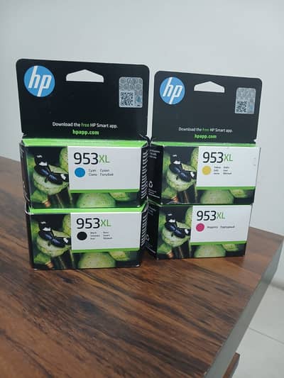 HP 953XL High Yield Ink Cartridge SET  (BCYM)