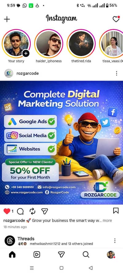 Creative Graphic Designer (Social Media & Branding Expert)