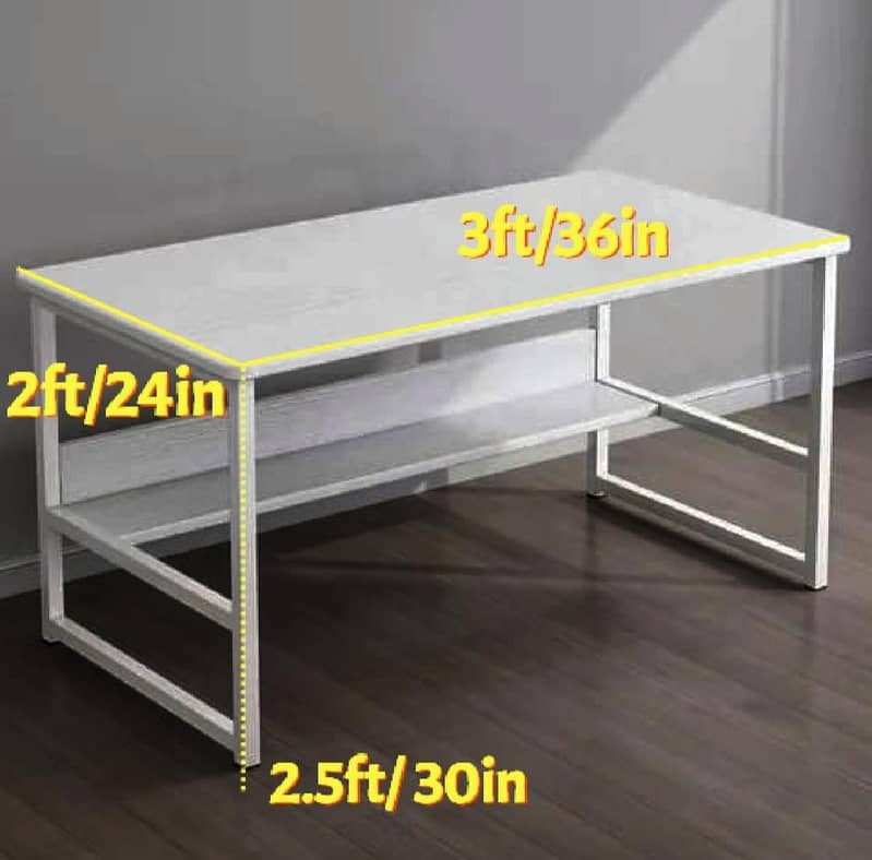 Laptop table-computer table - meeting table- study table-workstation 9