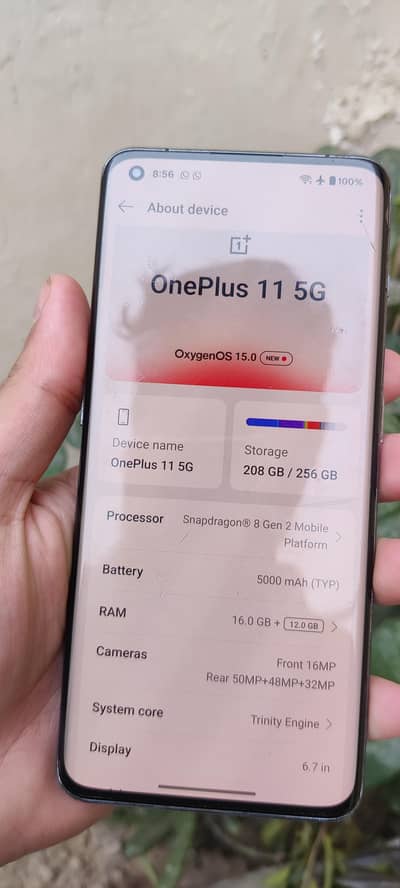 oneplus 11 5g 16+12/256 non pta