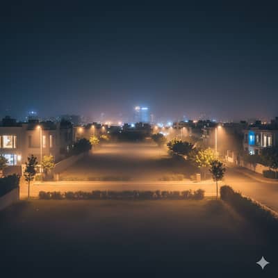 1000 SQUAR YARDS LUXURY PLOT DHA PHASE VIII A ZONE 1st Belt 30th Street Ideal For Modern Bungalow