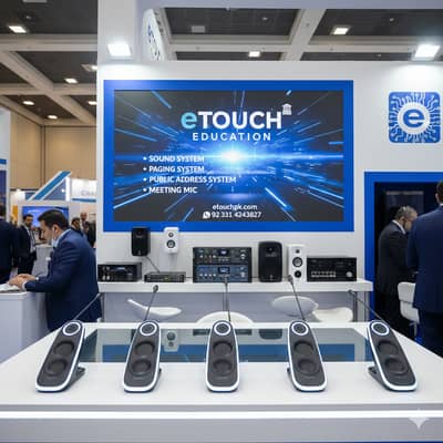 Best IP Paging Systems & Meeting Microphones in Pakistan | E-touch