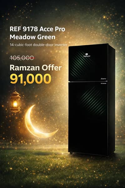 REF 9178 Acce Pro | Double-door inverter refrigerator for sale