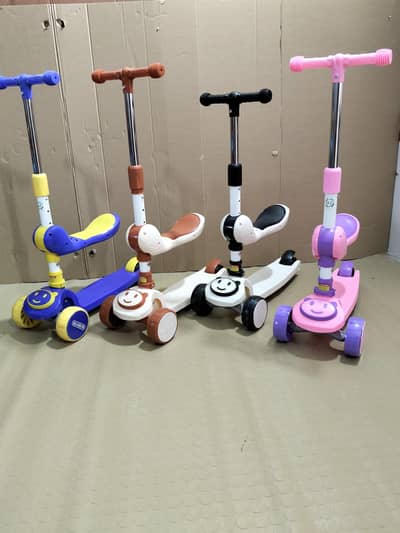 Kids Scooties | Pushing car | Pushing Bike | kids rides | Scootiess