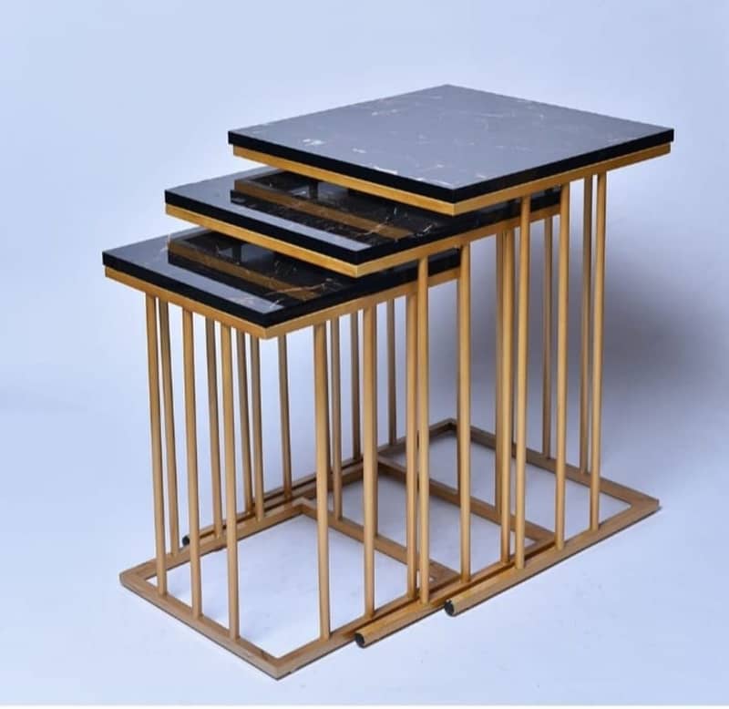 Nesting table-coffee table-Round table-Dining table-Center& Side table 15