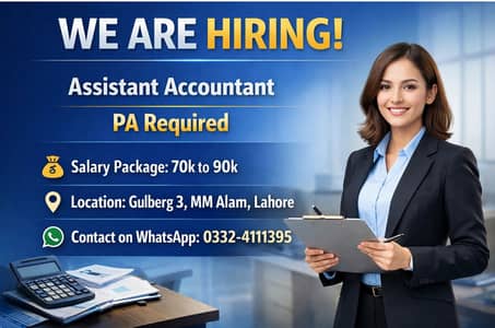 Just Female staff required.