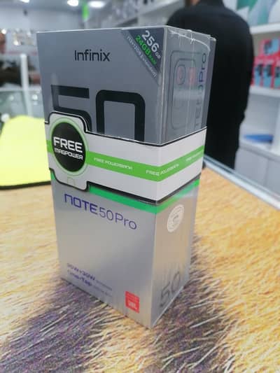 Infinix Note 50 Pro For Sale (Just Box Opened - Not Used)