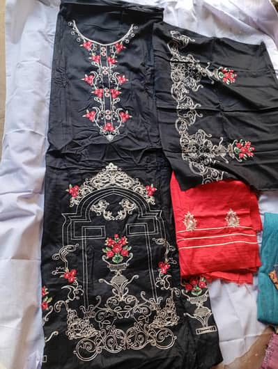 ladies 2PC fancy karhai wala suit