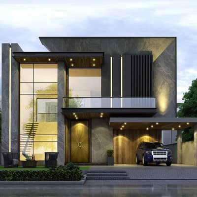 15 Marla Brand New Ultra Modern House Available For Sale