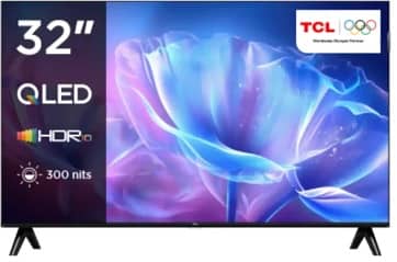 TCL 32 Inch QLED 32S59K (2026) Full HD Android Smart TV