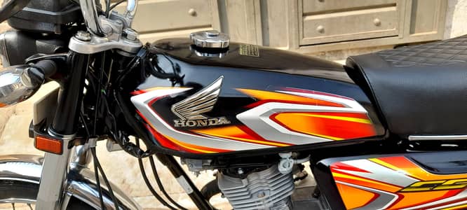 Honda cg 125 2022 modal total geniune
