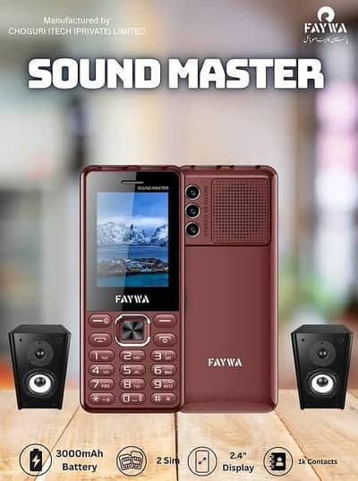 Faywa Sound Master Mobile | Powerful Speaker