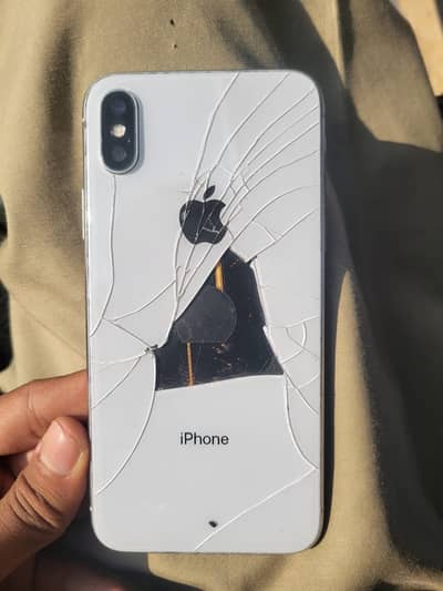 Im selling iPhone X penal issue back break front camera not working
